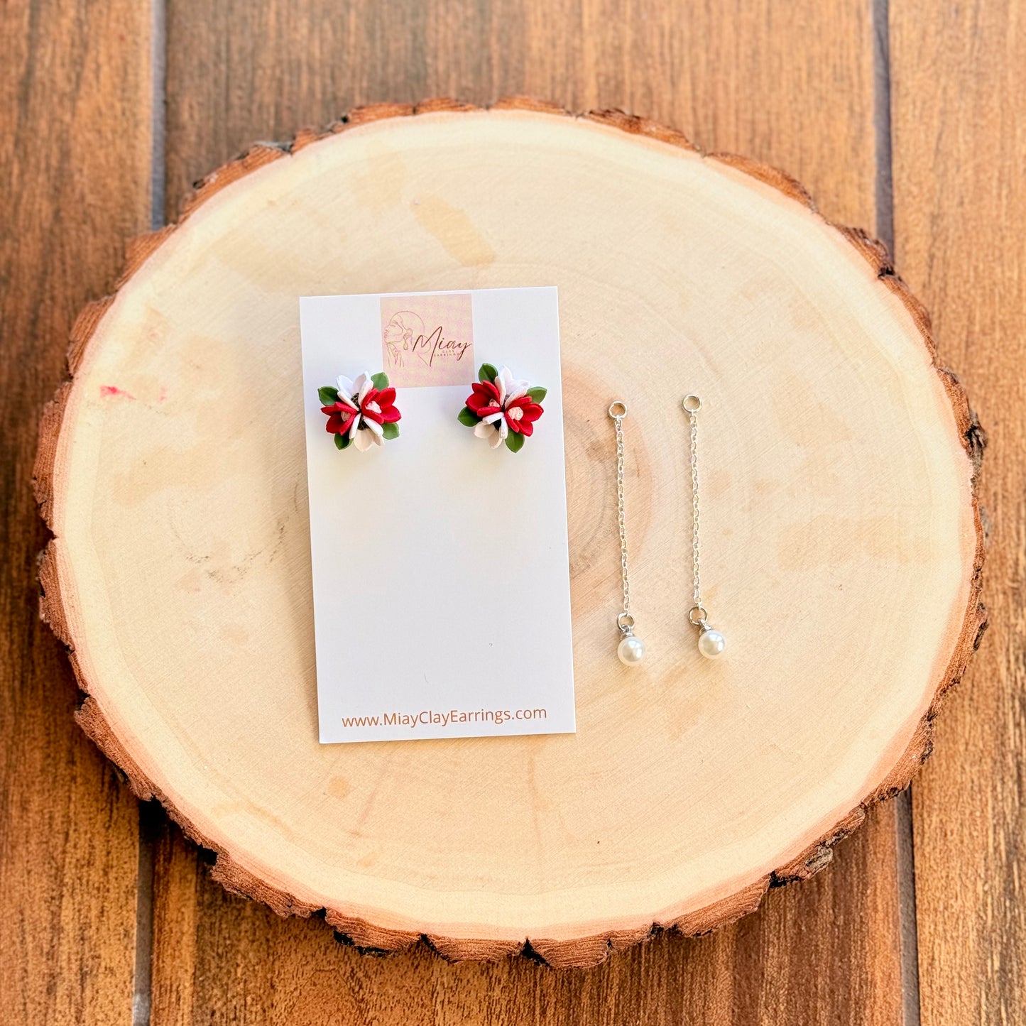 Bloom Earrings (Pink)
