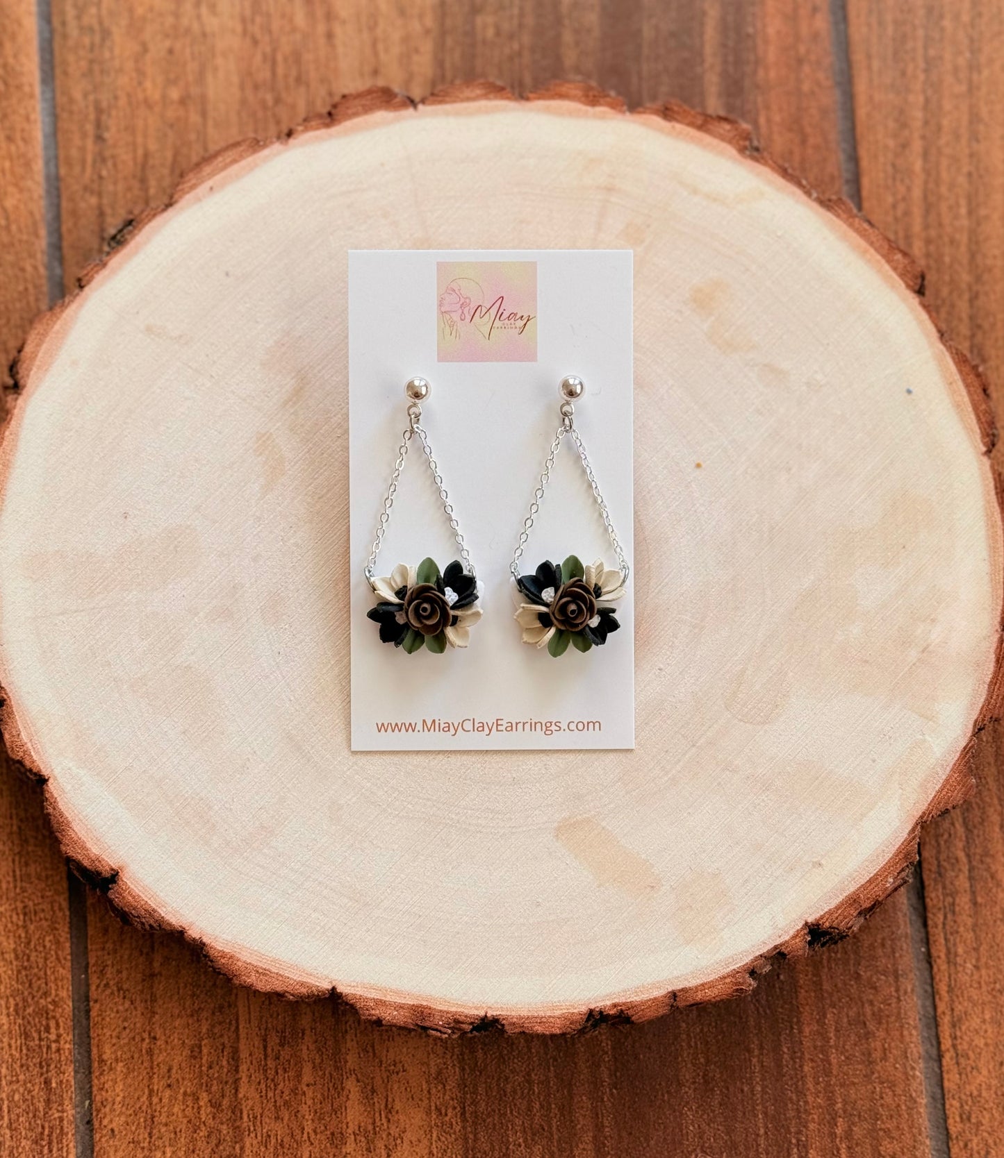 Rosie Earrings (Mocha)