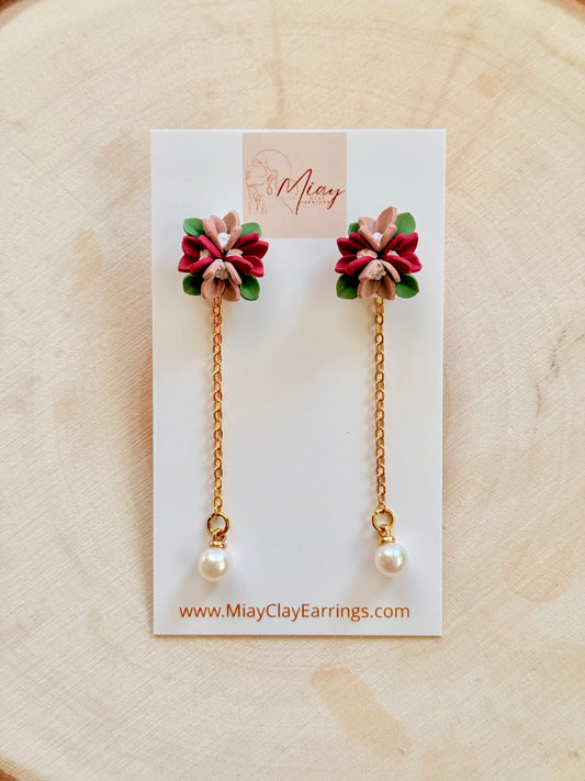 Bloom Earrings (Pink)