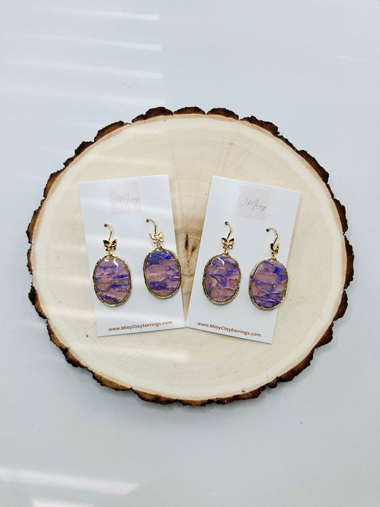Lavender Earrings