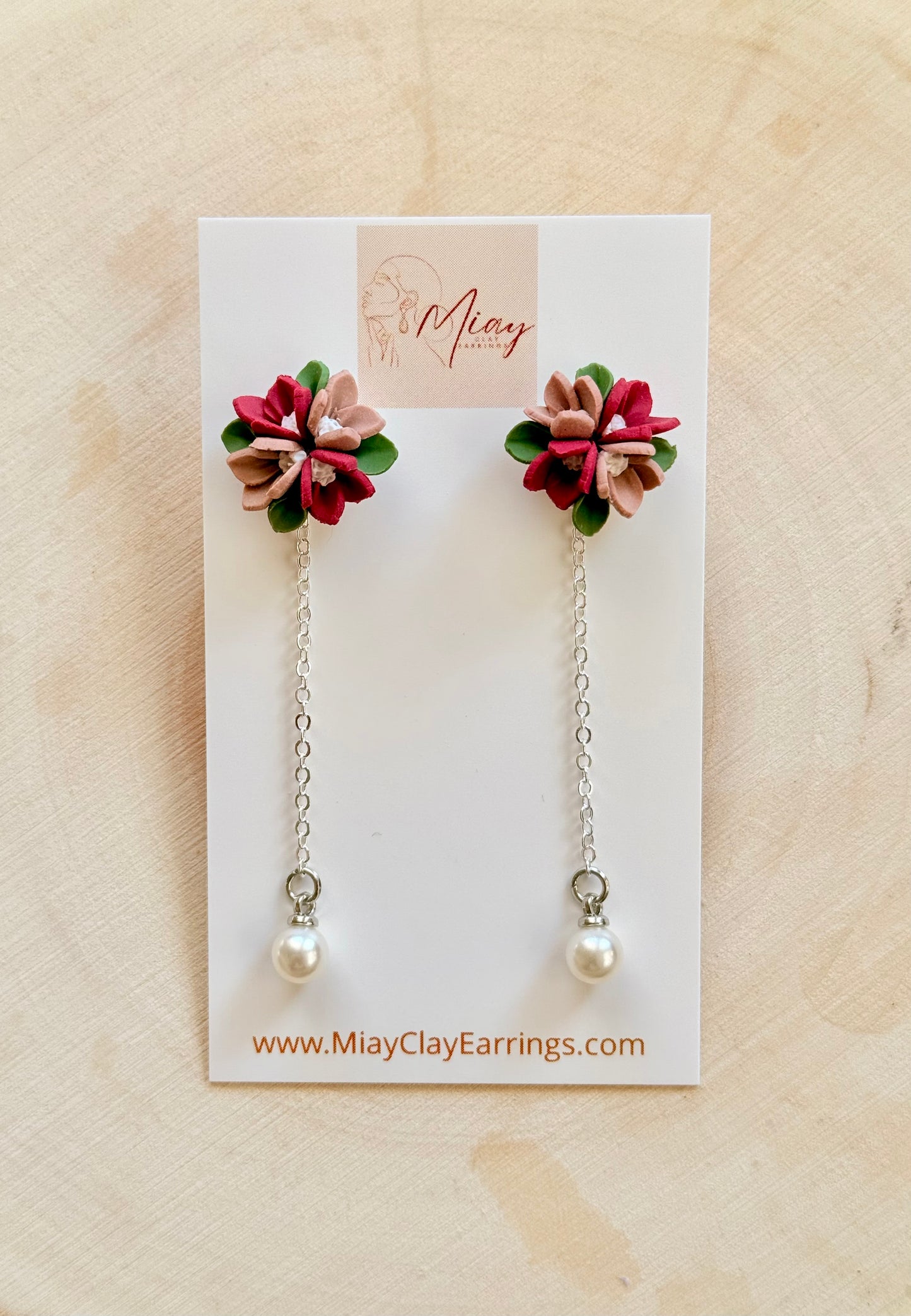 Bloom Earrings (Pink)