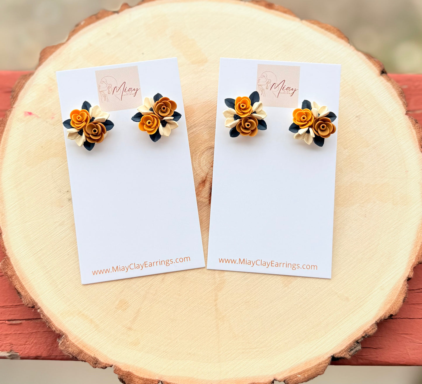 Mica Earrings (yellow)