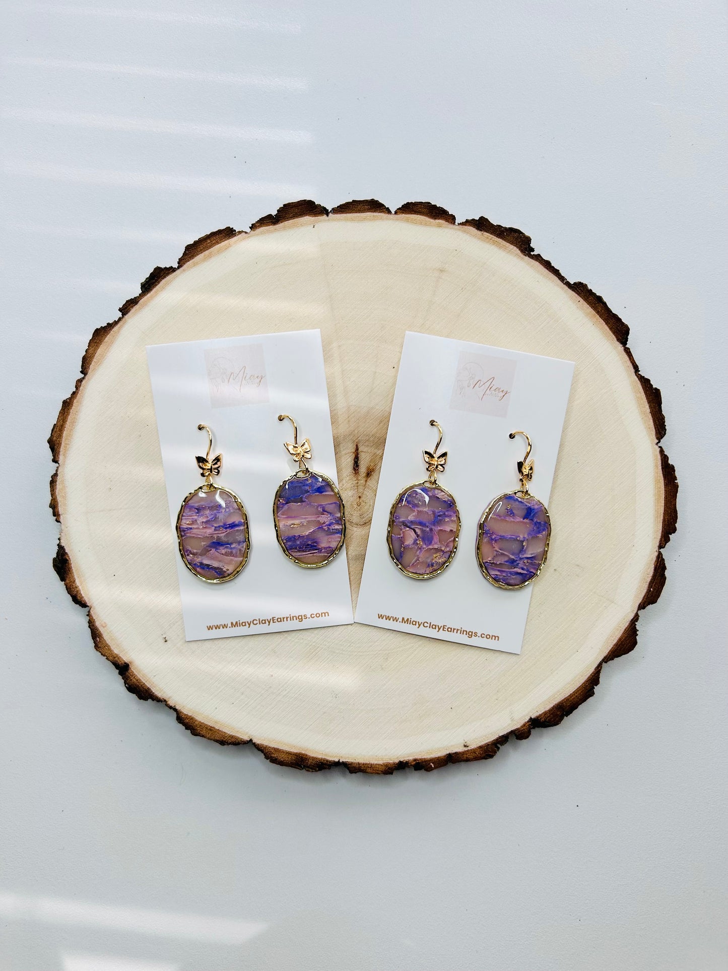 Lavender Earrings