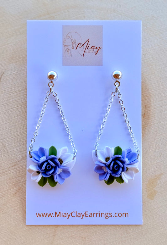 Rosie Earrings (Lavender)