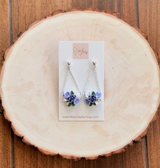 Rosie Earrings (Lavender)