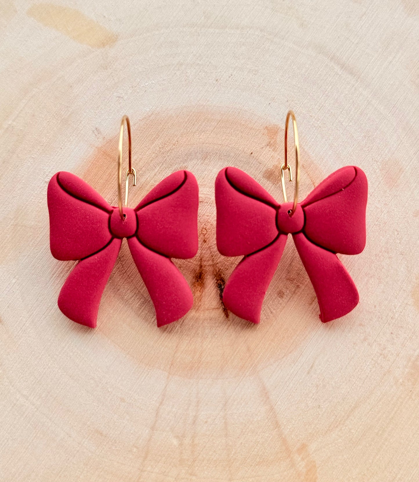 Easter Bow (Deep Rosy Pink)