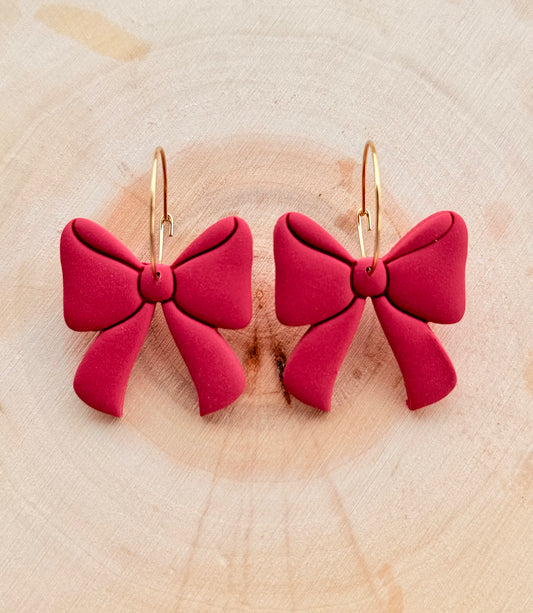 Easter Bow (Deep Rosy Pink)