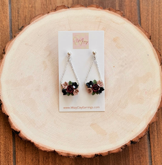 Rosie Earrings (Strawberry)