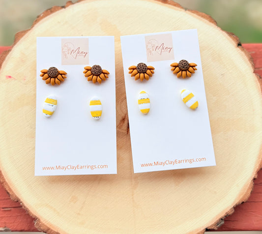 Sunflower Stud